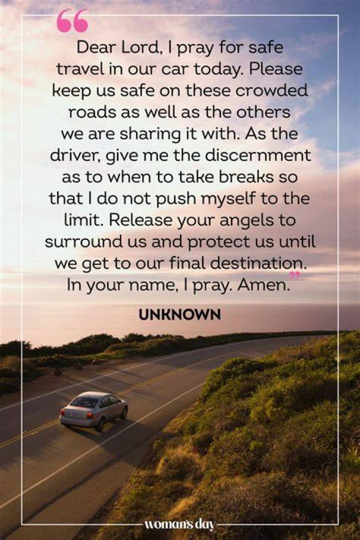 101 Prayer Have A Safe Journey And Take Care Messages and Wishes
