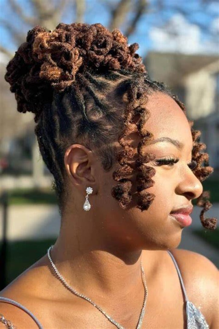 14+ Updo Loc Styles For Medium Length Hair Hair Styles For Short