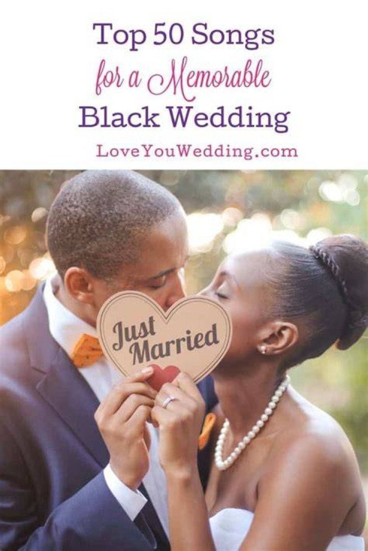 50 Best Black Wedding Songs to Set the Mood (Playlist)