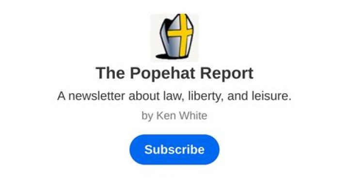 About The Popehat Report