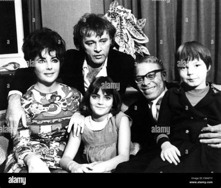 Actor Richard Burton Family Photos With Ex Wife Elizabeth Taylor, Suzy