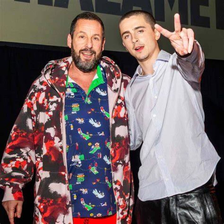 Adam Sandler and Timoth&eacute;e Chalamet Playing Basketball Proves We Can
