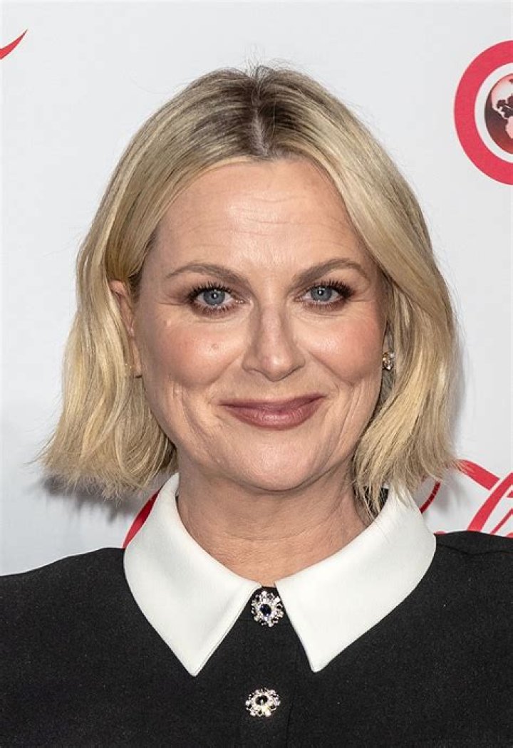 Amy Poehler wears a smile as she steps out with a mystery man in Los