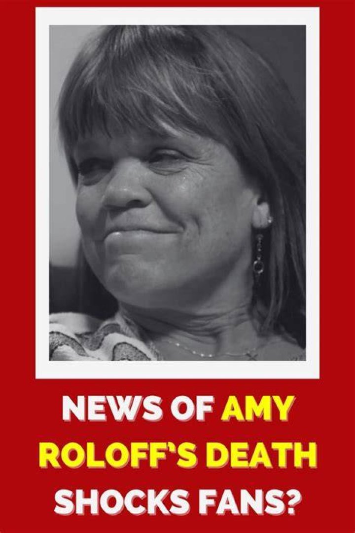 Amy Roloff Accident Death News And Obituary
