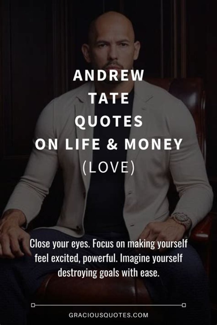 Andrew Tate quotes on love, Life and success. YouTube