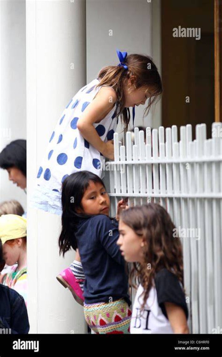 Ava Jackman plays outside of her school 3 Pictures