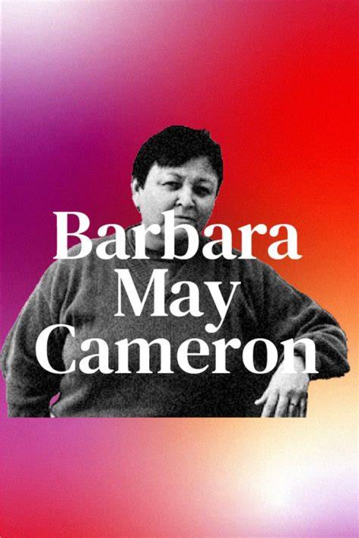 Barbara May CameronNative American activist,photographer who fights