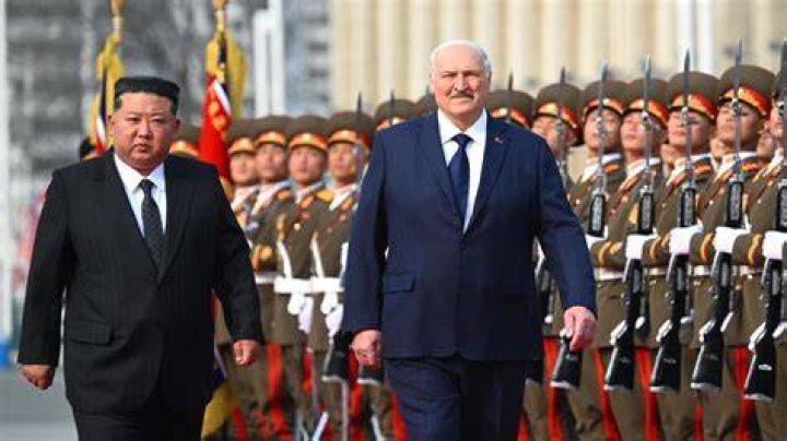 Belarusian president waltzes with Europe’s first beauty at posh New