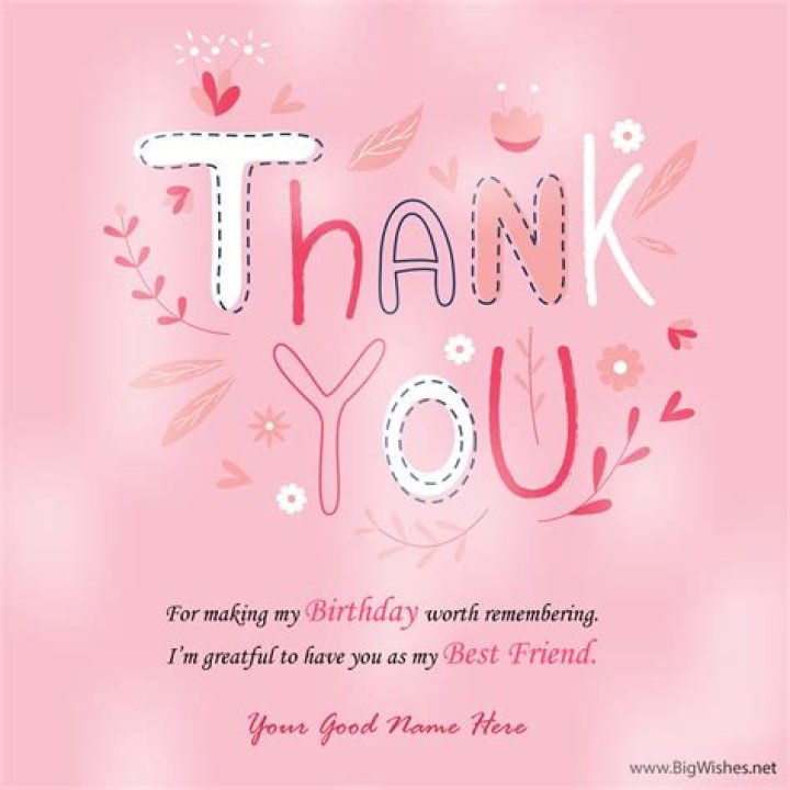 Birthday Wishes Reply Images Thanks for Birthday Wishes