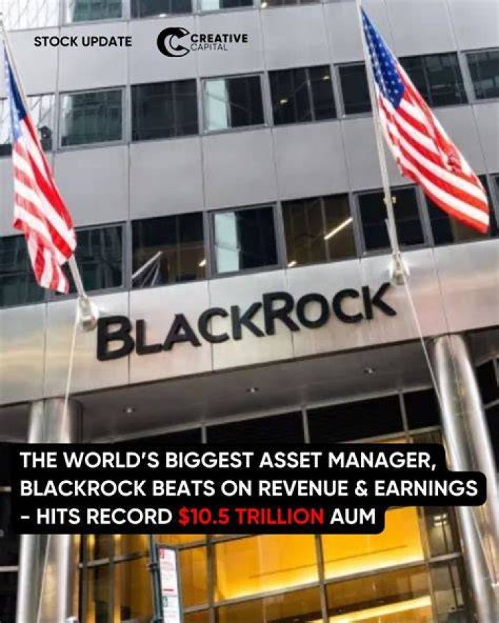 BlackRock hits a record 10 trillion assets under management