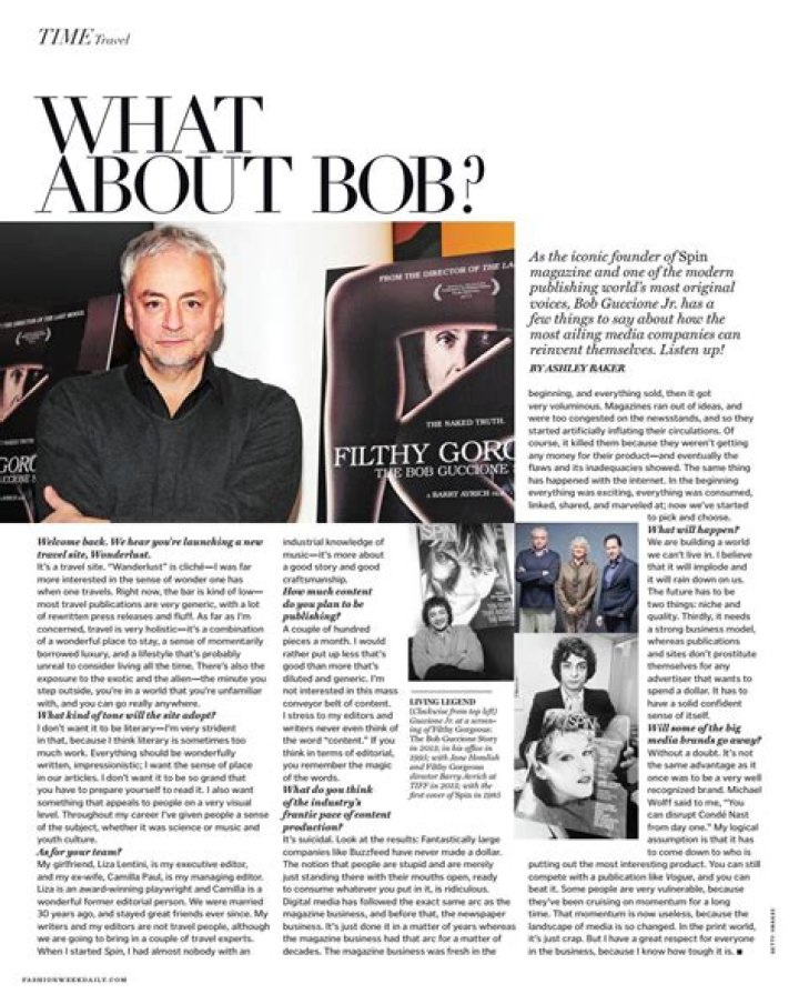 Bob Guccione Jr. launches upscale luxury travel site