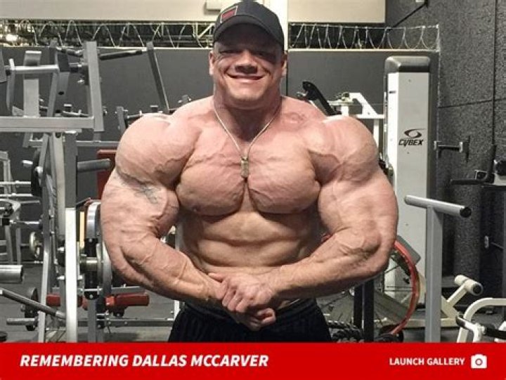 Bodybuilder Dallas McCarver Chokes to Death on Food The Blemish