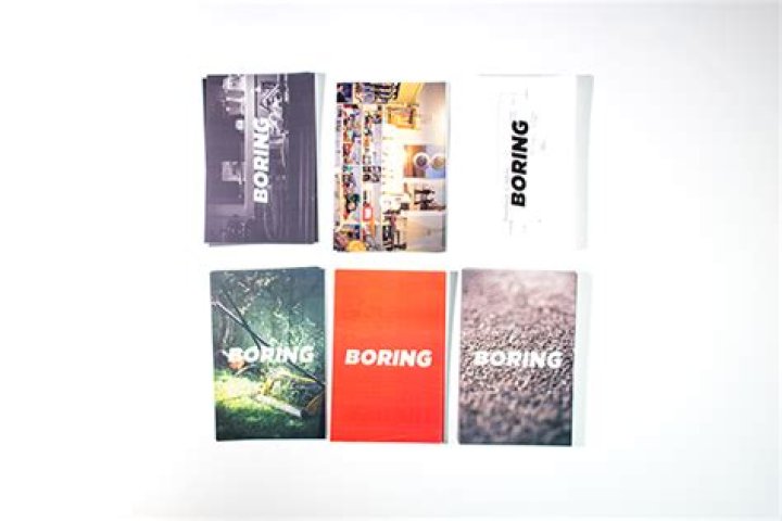 BORING Magazine Behance