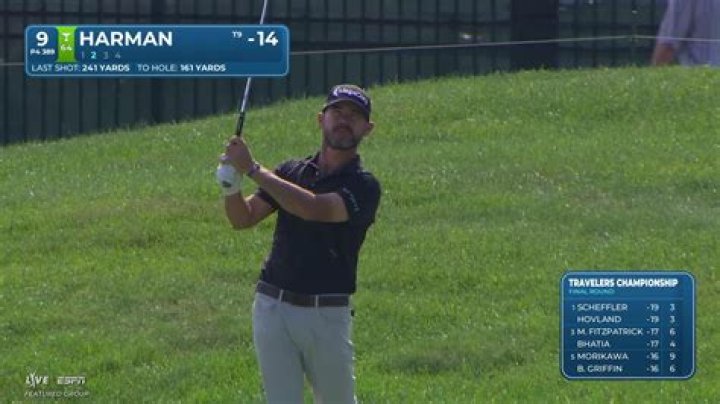 Brian Harman makes two holesinone during fourth round at the Barclays