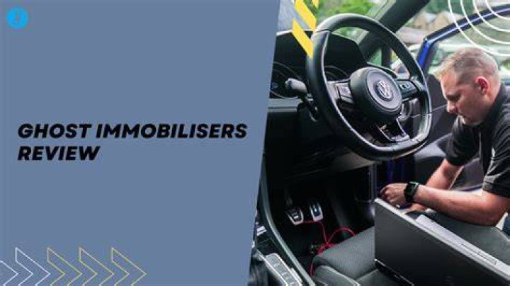 Can you steal a car with ghost immobiliser?