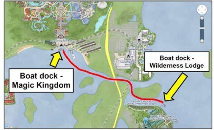 Can you take a boat from contemporary to Magic Kingdom?