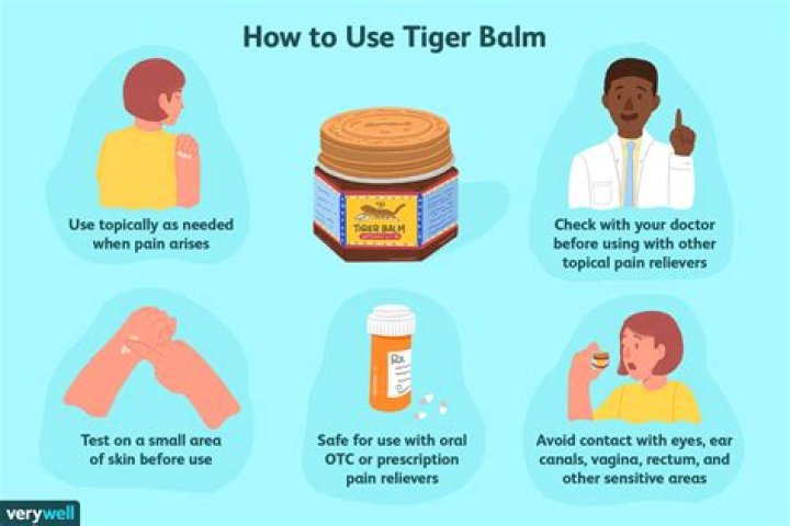 Can you use Tiger Balm for headaches?