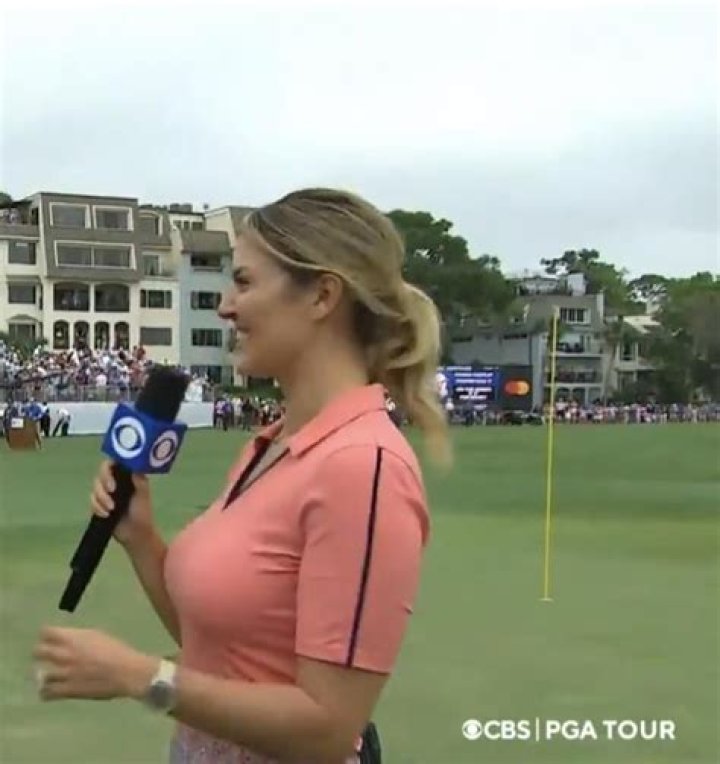 Cbs Golf Commentator Amanda Balionis Amanda Balionis Bio Wikipedia