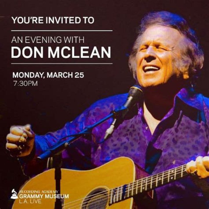 Don McLean announces &lsquo;American Pie&rsquo; 50th anniversary world tour