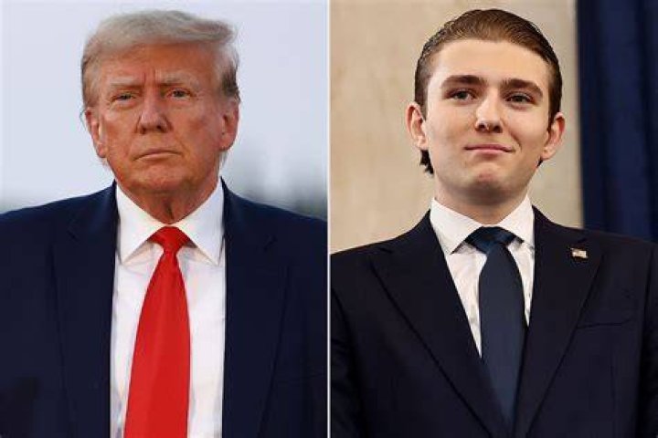 Donald Trump Says Son Barron Is Almost 7Feet Tall, Wife Melania Will