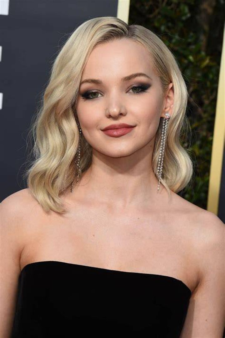 DOVE CAMERON at 75th Annual Golden Globe Awards in Beverly Hills 01/07