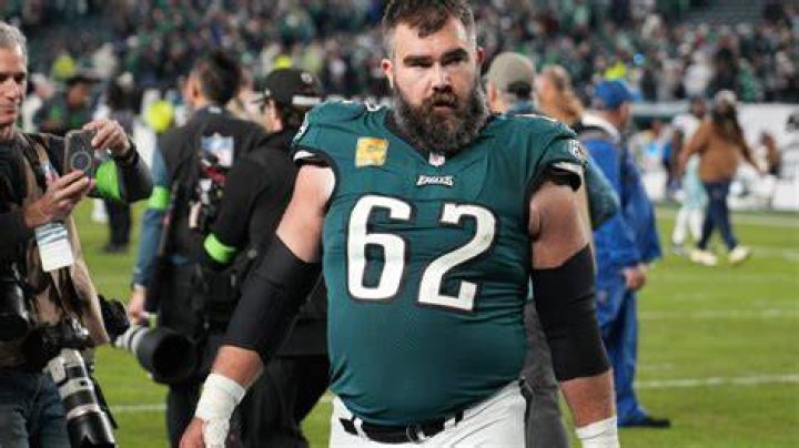 Eagles center Jason Kelce third child with wife Kylie, reveal