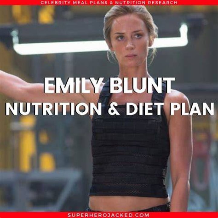 Emily Blunt Diet Plan Celebie