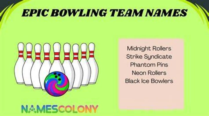 Epic Bowling Names: Unleashing The Strike Zone In Style