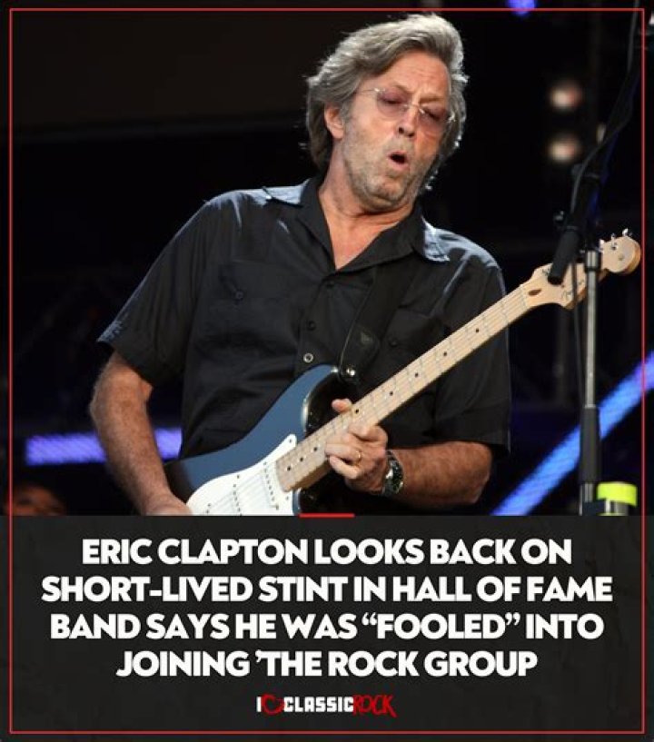 Eric Clapton Says He Spent Nearly 1 Year in Solidarity After Losing His