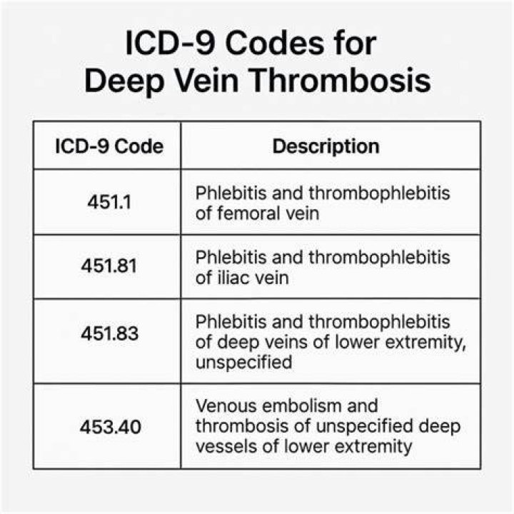 Essential Guide To Deep Vein Thrombosis (DVT) Leg: ICD-10 Codes Explained