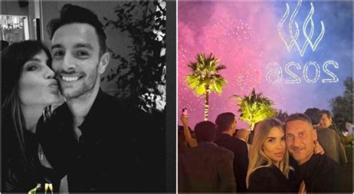 Francesco Totti festeggia il Capodanno a Miami con Noemi Bocchi e le
