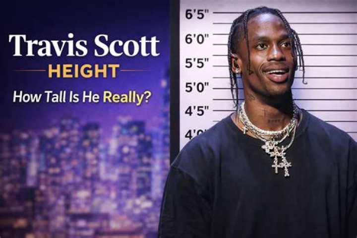 Get Accurate Data On Travis Scott's Height In Centimeters