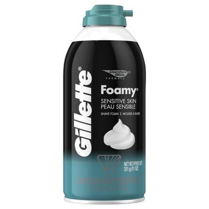 Gillette Foamy Shaving Cream Sensitive Skin 311g London Drugs