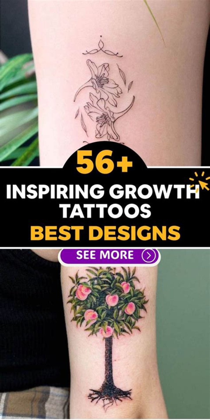 Growth 🌸 Tattoos for women, Minimalist tattoo, Subtle tattoos