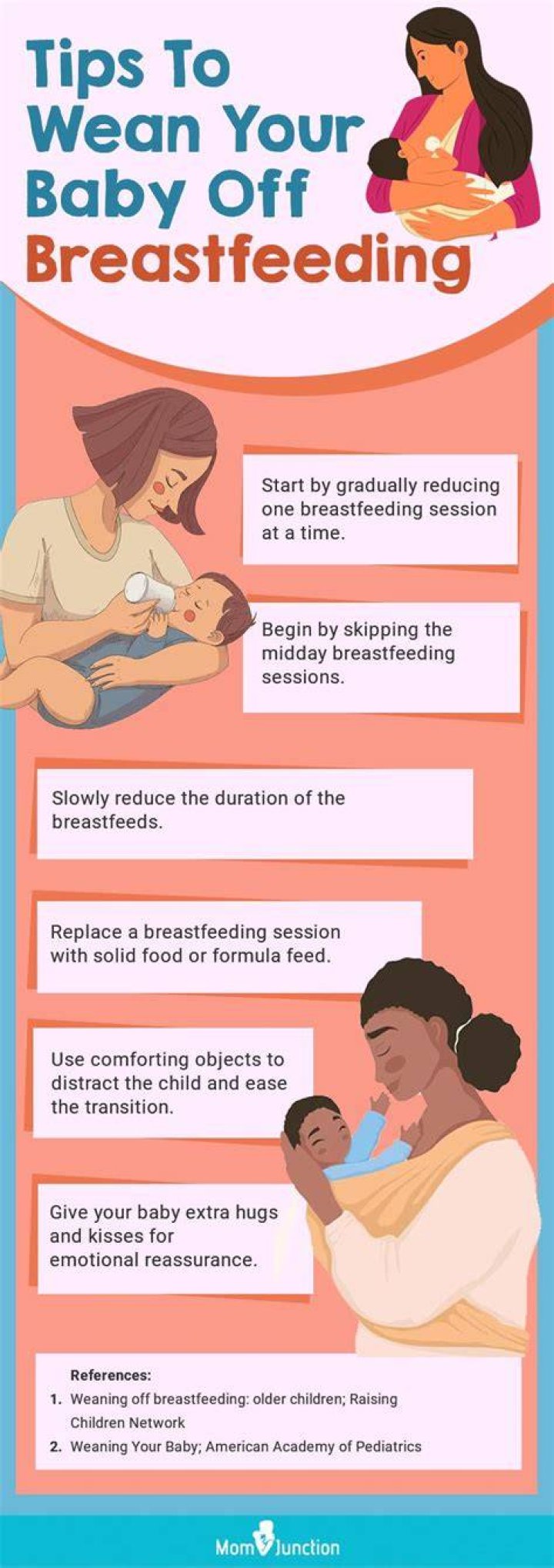 How can I stop my 2 year old from breastfeeding Home remedies?