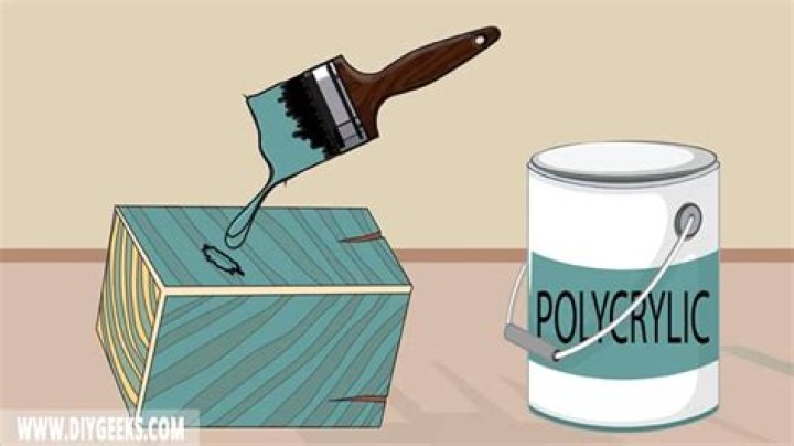 How do you apply Polycrylic with a rag?
