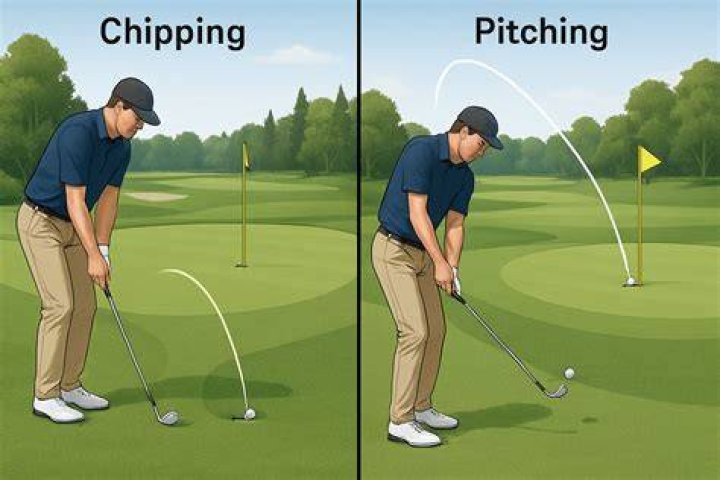How do you hit a chipping club?