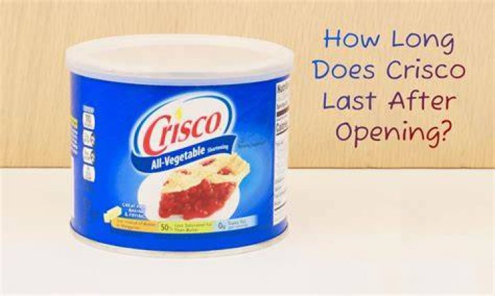 How Long Does Crisco Last? TheFoodXP