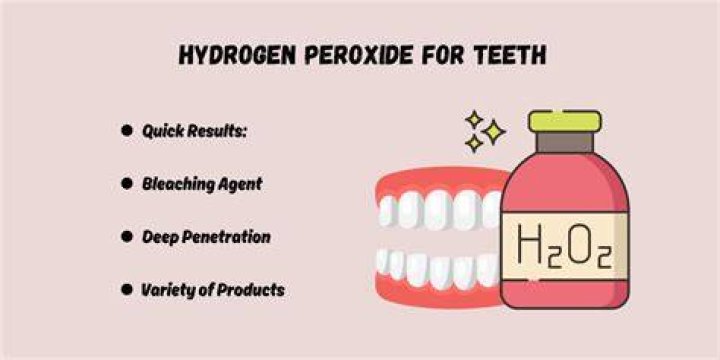 How many times a week should I use hydrogen peroxide on my teeth?
