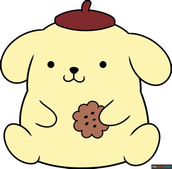 How to Draw Pompompurin from Hello Kitty (Hello Kitty) Step by Step