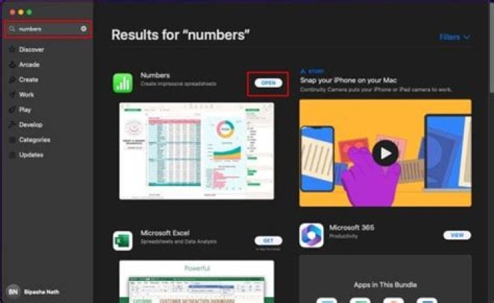 How to Open Apple Numbers File in Excel