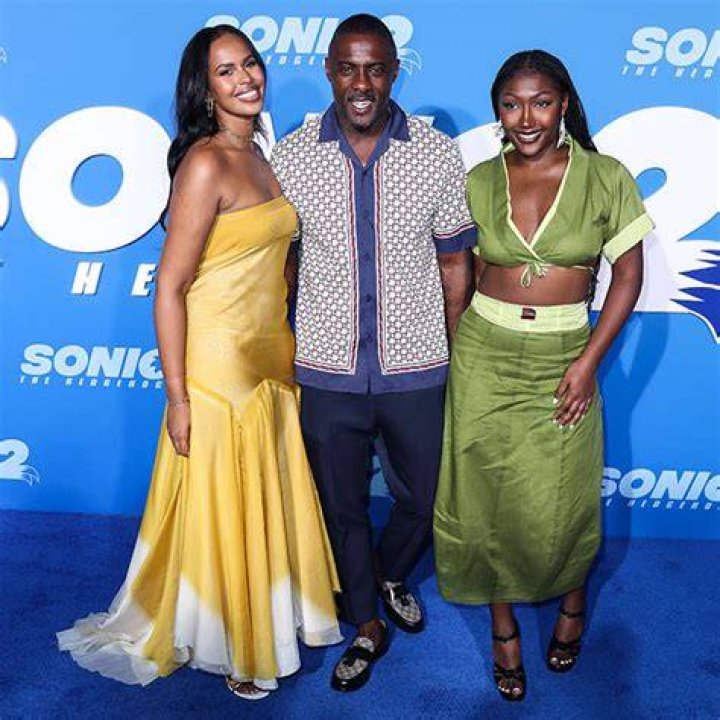 Idris Elba Brings Wife, Daughter to Sonic 2 Premiere