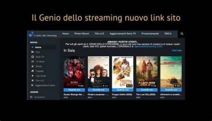 Il Genio dello Streaming guarda i tuoi programmi preferiti in Italia