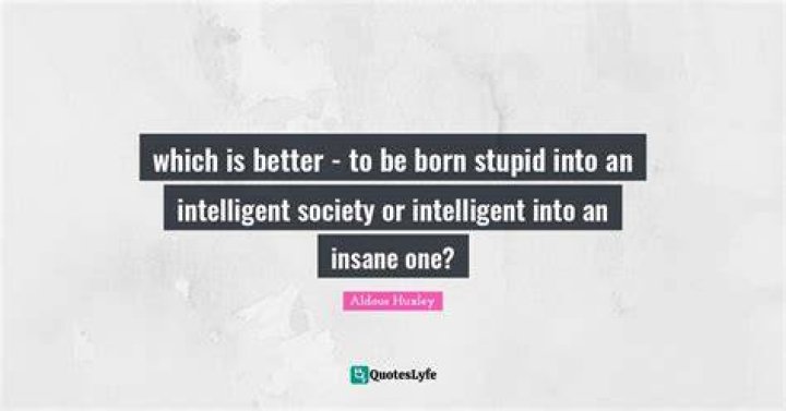 Is it better to be born wealthy or intelligent?