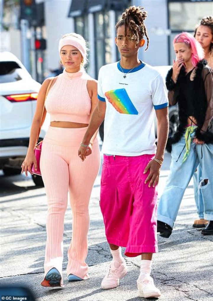 Jaden Smith packs on the PDA with new girlfriend Daily Mail Online