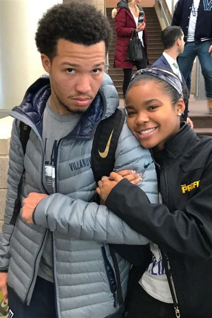 Jalen Brunson with sister Erica Brunson Celebrities InfoSeeMedia