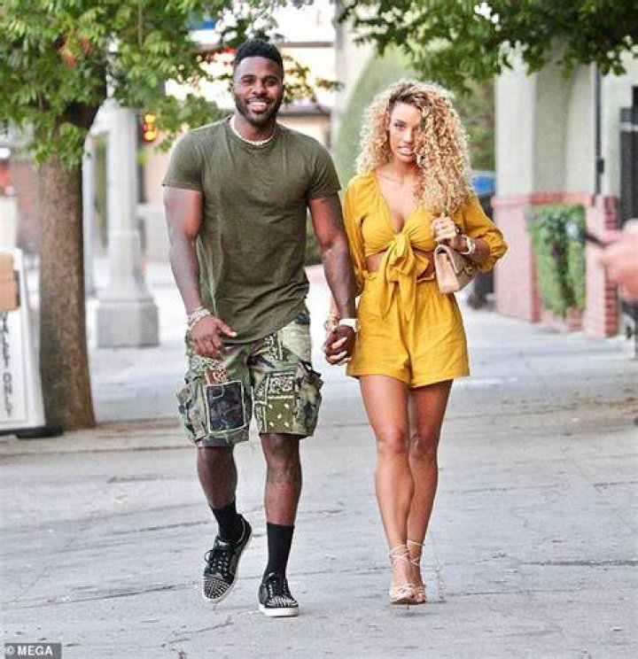Jason Derulo and girlfriend Jena Frumes confirm relationship with first