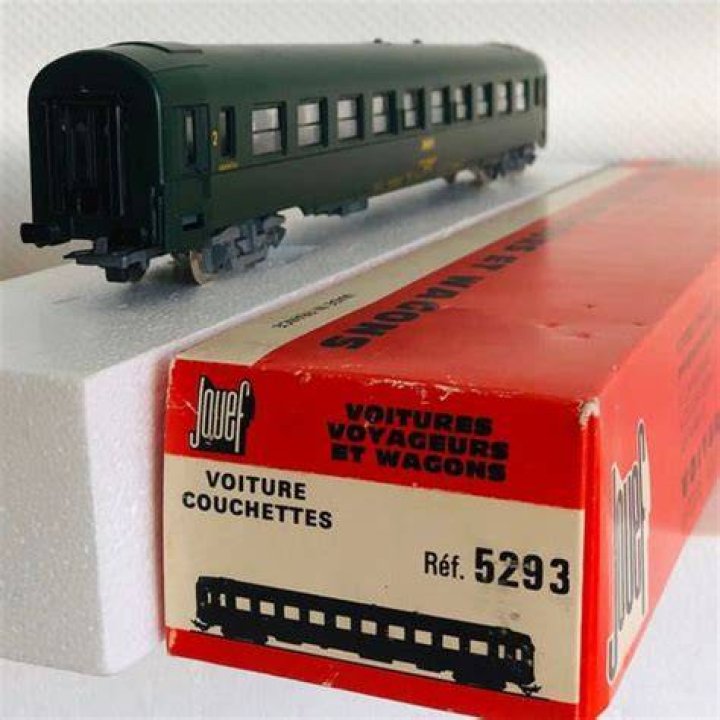 Jouef 5293 Ho Sncf Voiture YUic B9c9x Couchettes 2&deg; Cl Am&eacute;nagement