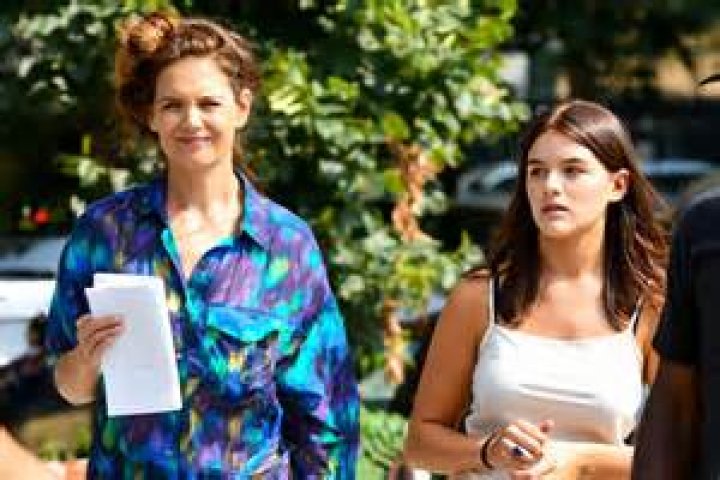 Katie Holmes and daughter Suri Cruise, 15, brave the summer heat while