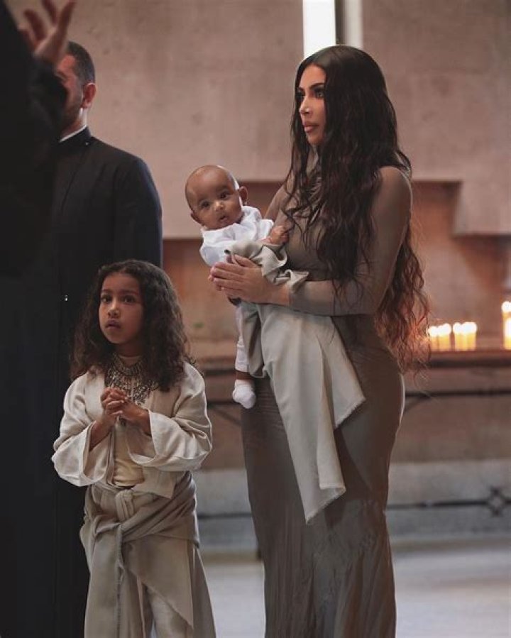 Kim Kardashian Was Baptized with Her Kids in Armenia Photos